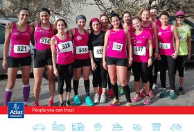 Atlas Healthcare sponsors the Ladies Running Club