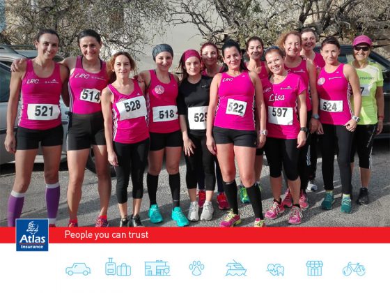 Atlas Healthcare sponsors the Ladies Running Club