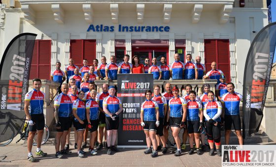 Atlas supports ALIVE Charity Foundation cyclists
