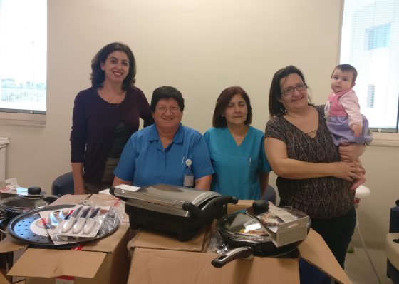 Atlas donates kitchenware to Rainbow Ward