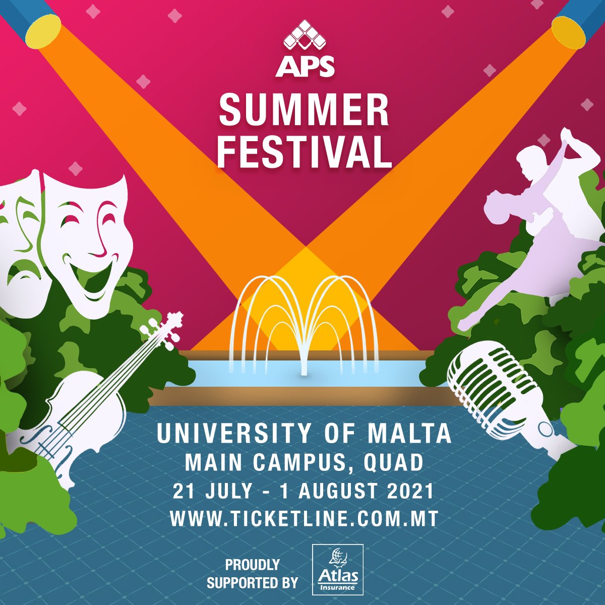 Atlas Insurance supports local artists at the APS Summer Festival 2021