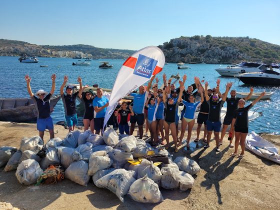 Over 20 employees of Atlas Insurance spent a day cleaning various coastal areas in Malta as part of the company’s voluntary leave day initiative. A total of 51 bags of plastic and sea debris were collected from various seaside locations on the Northwestern coast. During this clean-up, TeamAtlas collected floating debris from the sea, from the seabed, and swam to the coast to collect rubbish there, before bringing it back to their respective boats. The team was treated to lunch courtesy of Atlas as well as some time off to enjoy the rest of the day at sea. “Such an initiative is part of Atlas’s DNA. We are passionate about the environment we live in and the contribution we can make to help rid the sea from the harmful plastic and other debris,” said Jackie Attard Montalto, Chief Human Resources Officer. “At the same time, we also dedicate significant resources to our people’s wellbeing and our contribution to our society.” “This was our first teambuilding event after the long months of lockdown and restrictions, and it was great to return and be able to enjoy each other’s company while doing something so beneficial and satisfying,” she continued. “I thank all those involved and my colleagues for their sterling work.” This has been the second clean-up this summer. Last month, a few #TeamAtlas members carried out a similar initiative and managed to collect over 34 bags of plastic and sea debris. That clean-up was inspired by the amazing work done by Mark Galea Pace to reduce sea pollution, safeguard marine flora and fauna. Galea Pace himself took part in that initiative, inspiring Atlas to organise out their own clean-up with more team members. Atlas offers its employees the possibility to take extra annual leave days, known as voluntary leave days, to contribute towards various causes and in line with the company’s ESG drive towards sustainability and environmental initiatives. In 2020, prior to the pandemic, Atlas Insurance had teamed up with the environment rejuvenation movement Saġġar and contributed in a hands-on manner towards this national initiative aimed at planting one million trees in Malta. Four teams from Atlas amounting to over 60 people spent a working day at Saġġar’s working facility in Wardija, and the days off were given as one of the two extra voluntary leave days provided by the company. --- Photo caption: #TeamAtlas posing with an impressive haul of 51 garbage bags following their sea clean-up
