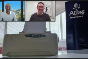 Atlas donates a specialised Braille printer to the Malta Society of the Blind