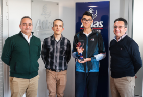 Nicholas Muscat wins the Atlas Youth Athlete of the Month Award for November
